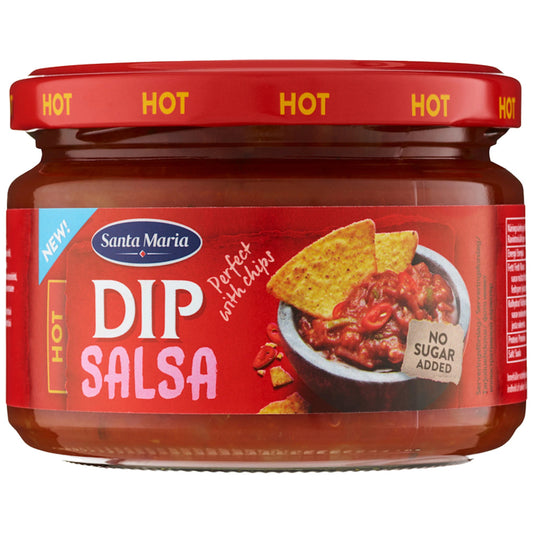 Santa Maria Tex Mex Salsa Dip Hot 250G – product photo