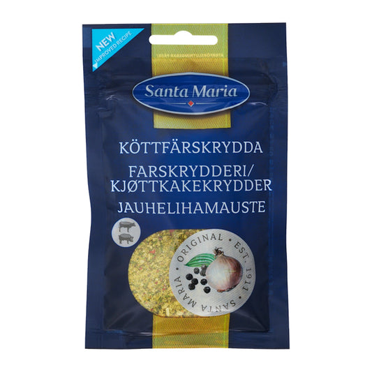 Santa Maria Minced Meat Seasoning 30g – Spice Mix for Meatballs & Sauces – product photo