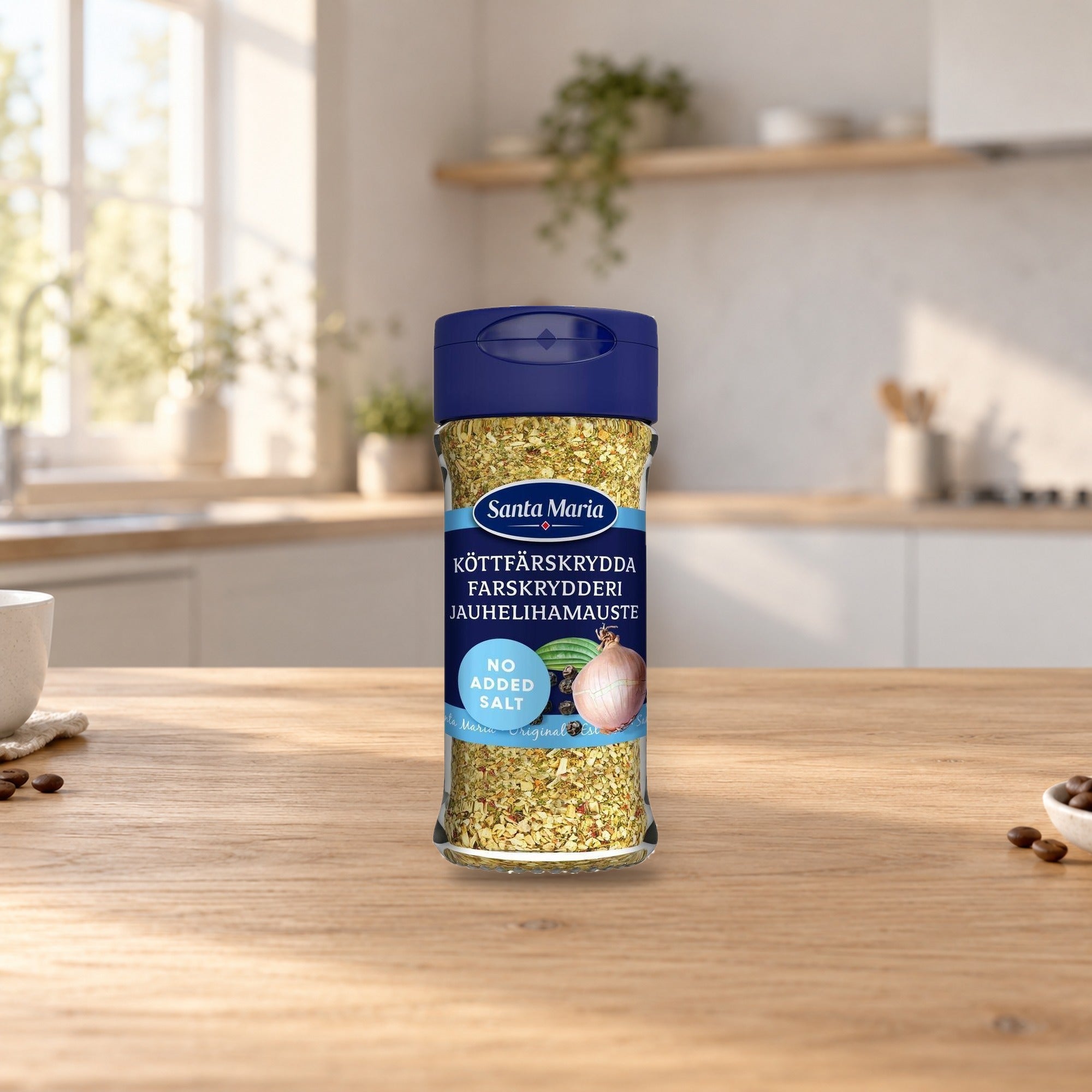 Santa Maria Powdered Meal Mix No Added Salt 38G – product photo on a table