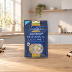Santa Maria Fish Flavour Lemon Red Seasoning 21G – product photo on a table