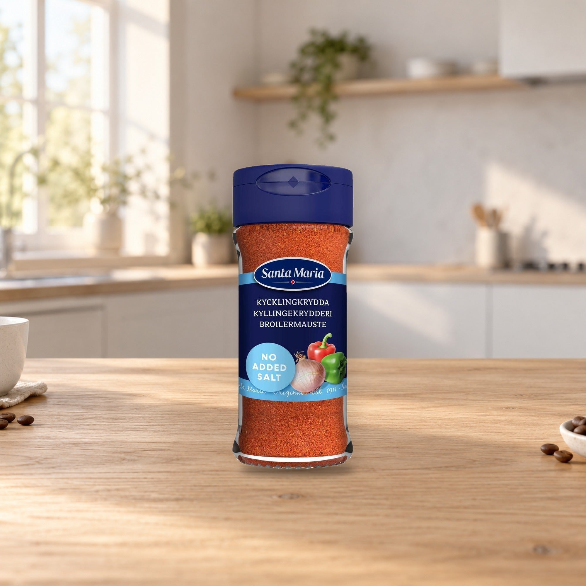 Santa Maria Breadcrumbs 37G No Added Salt – product photo on a table