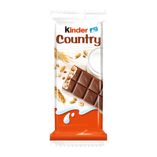 Kinder Country Milk Chocolate with Milk Filling & Cereals – product photo