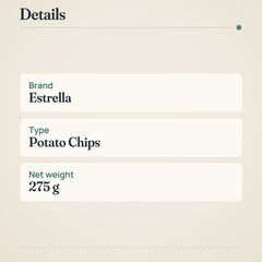 Estrella Caramelized Red Onion Crisp 275g – product details