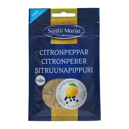 Santa Maria Lemon Pepper 33g – product photo