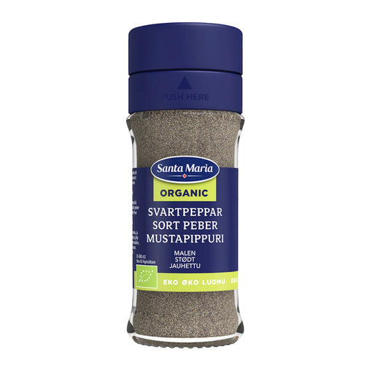 Organic Black Pepper Ground 33g – product photo