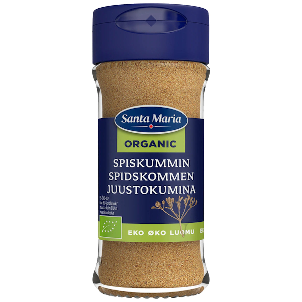 Santa Maria Organic Cheese Gum Jar 34g – product photo