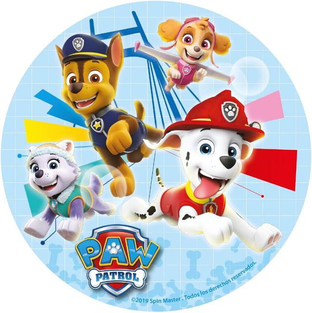 Edible Cake Topper. Paw Patrol | Soposopo