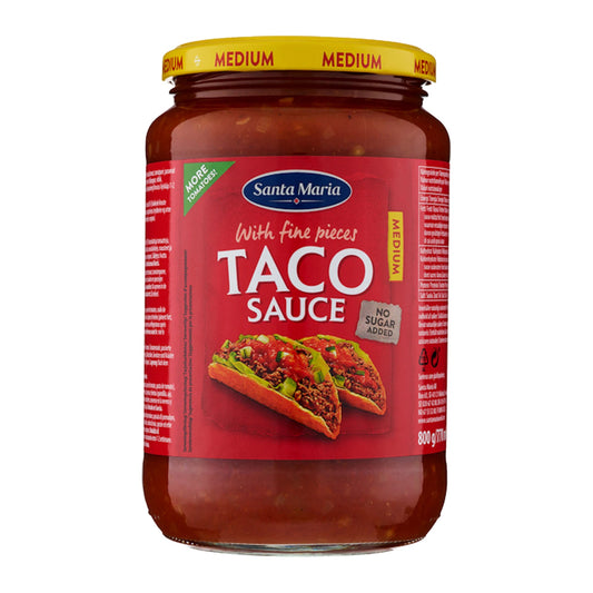 Santa Maria Taco Sauce Medium 800g – product photo