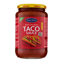 Santa Maria Taco Sauce Medium 800g – product photo