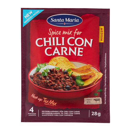Santa Maria Chili Con Carne Spice Mix 40g Seasoning – product photo