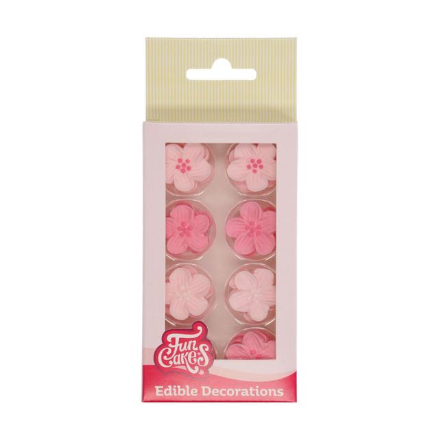 FunCakes Edible Decoration. Pink Flower Assortment | Soposopo