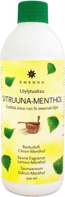 Emendo 500 ml sauna fragrance Lemon-Menthol