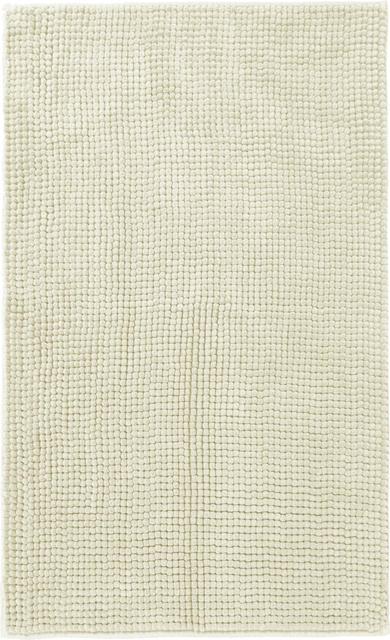 House bathroom mat Chenille 50x80 cm beige | Soposopo