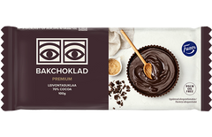 Fazer Ögon 70% Premium Dark Baking Chocolate 100 g | Intense Dark
