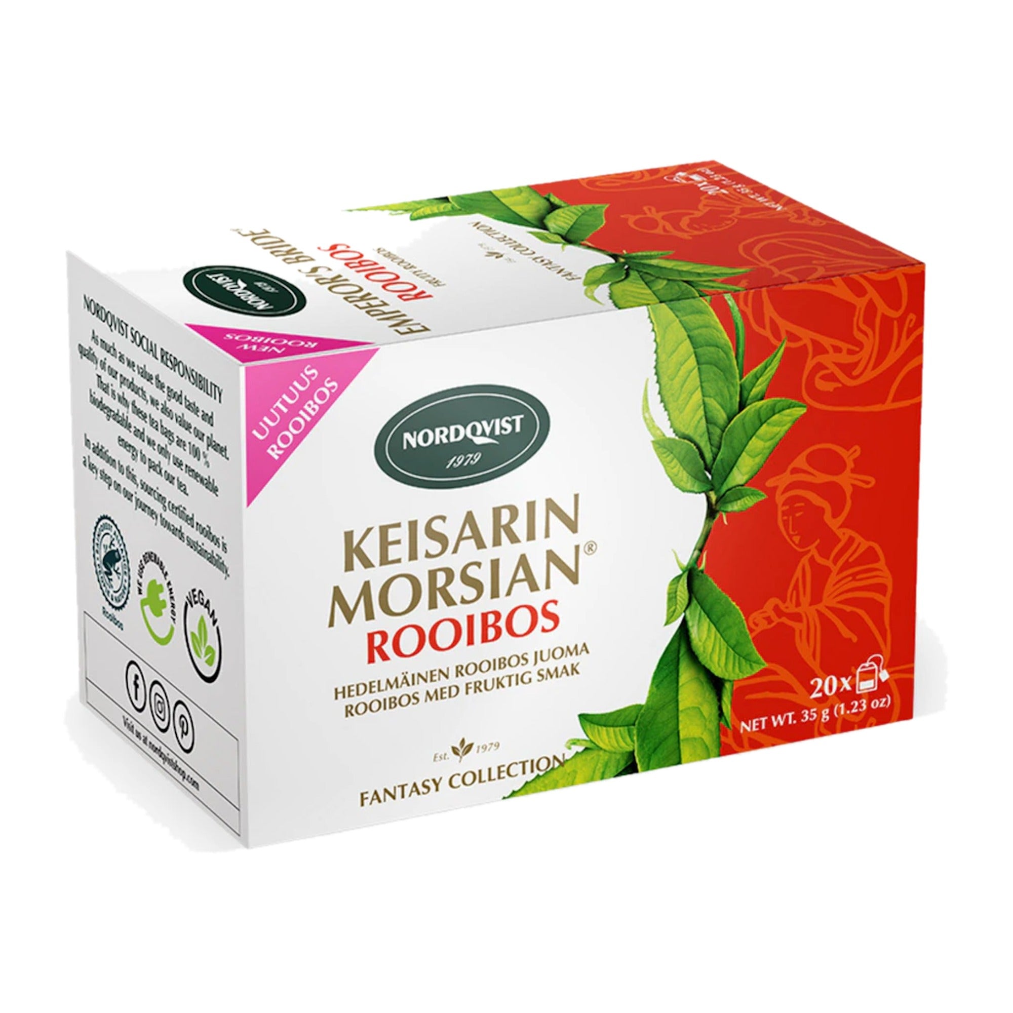 Nordqvist Keisarin Morsian Rooibos Tea 35g Caffeine-Free – product photo