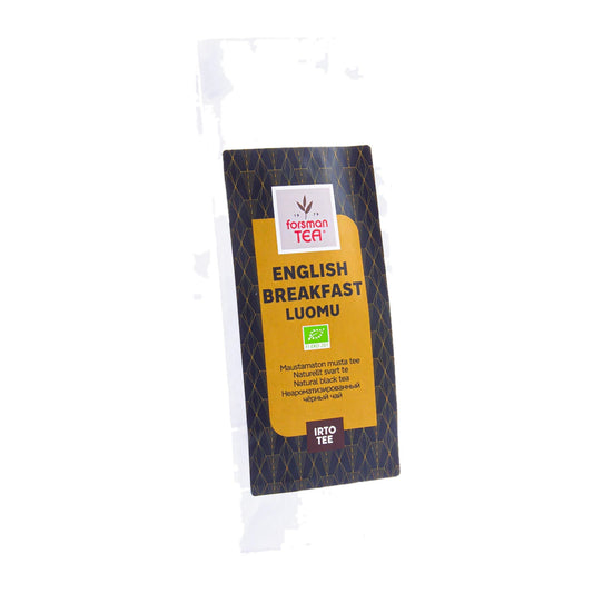 Forsman Tea Organic English Breakfast Black Tea 100g – product photo