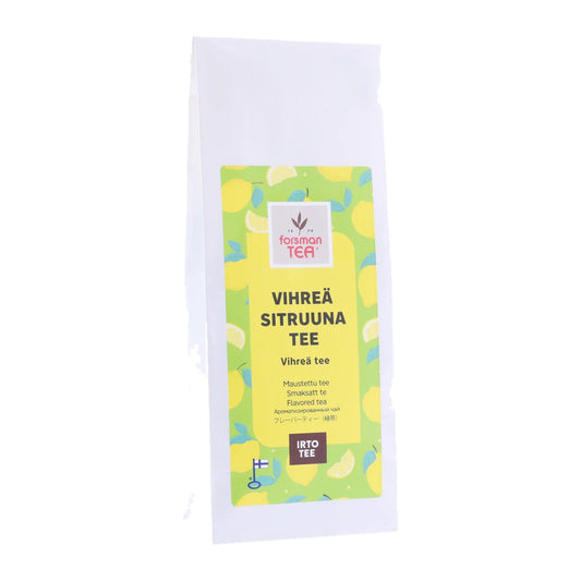 Forsman Green Lemon Flavored Tea 100g – product photo