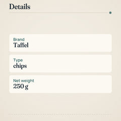 Taffel Chips Classic Salted 250g – product details