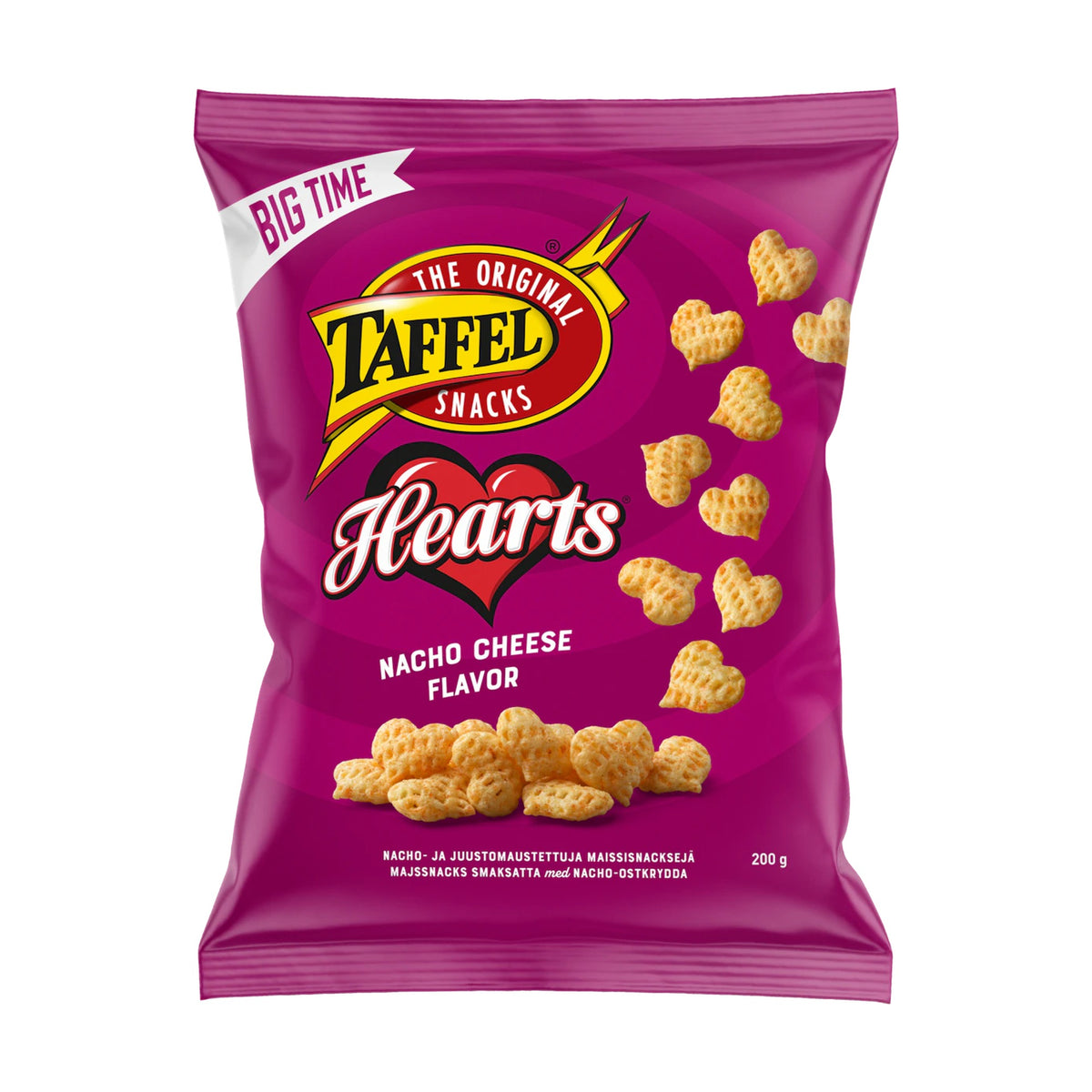 Taffel Hearts Corn Chips 200g – product photo