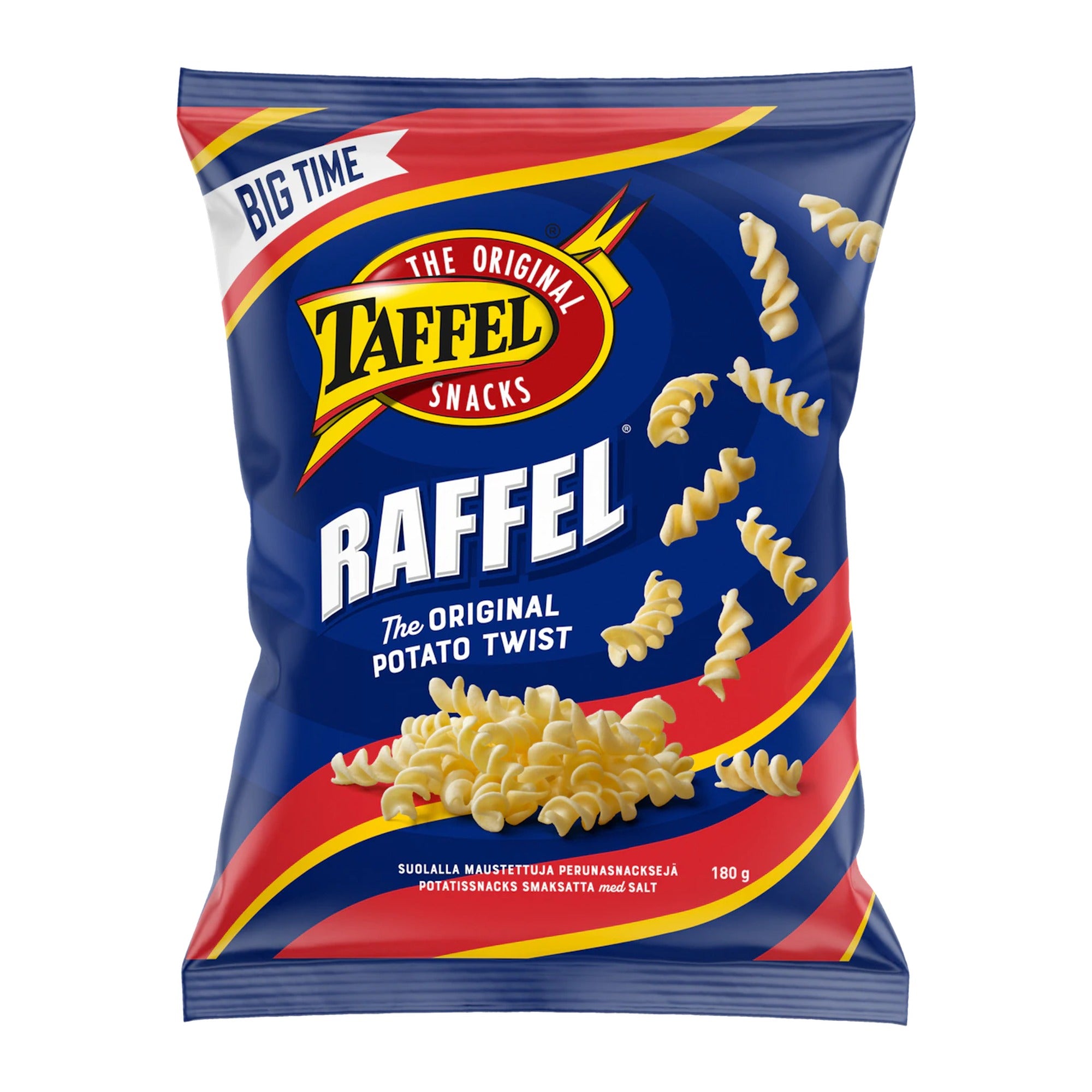Taffel Raffel Chips 180g – product photo