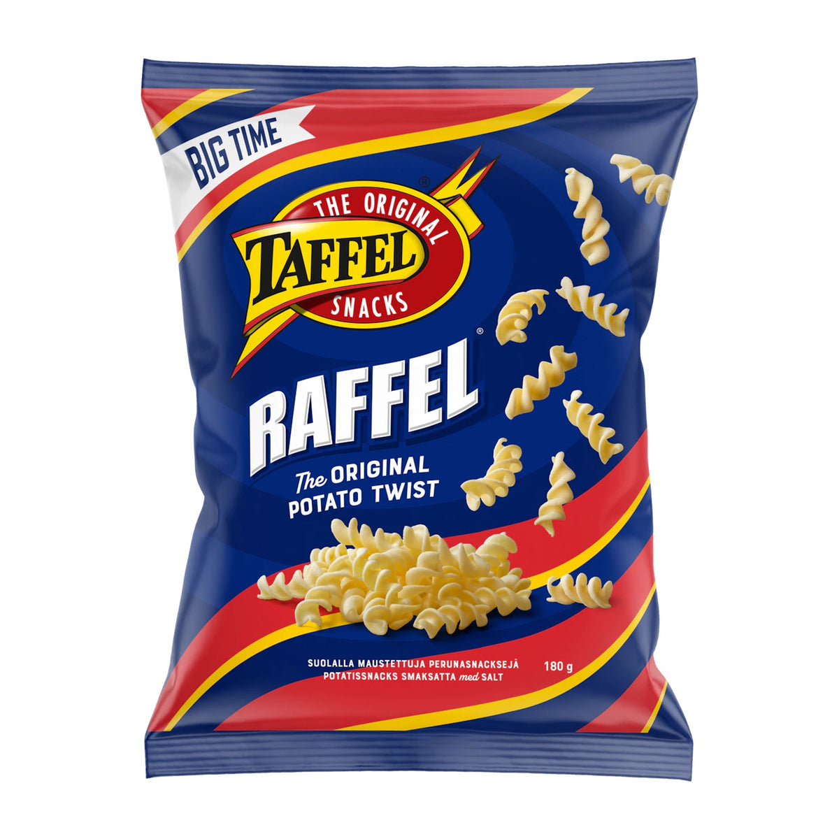 Taffel Raffel Chips 180g – product photo