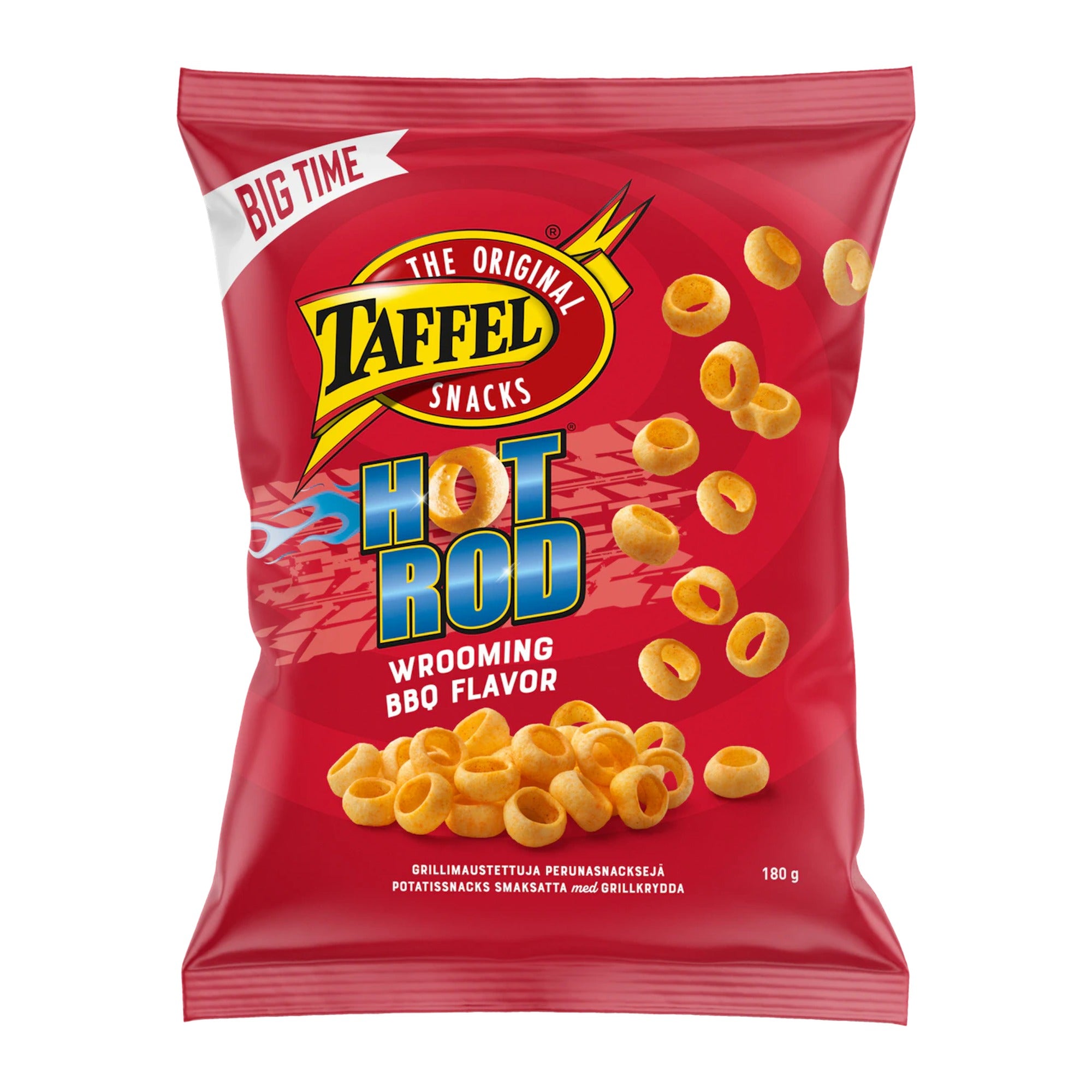 Taffel Hot Rod Chips 180g – product photo