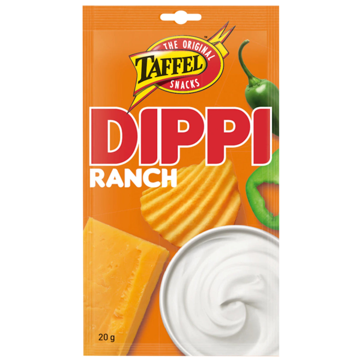 Taffel Ranch Dip Snacks 20g – product photo