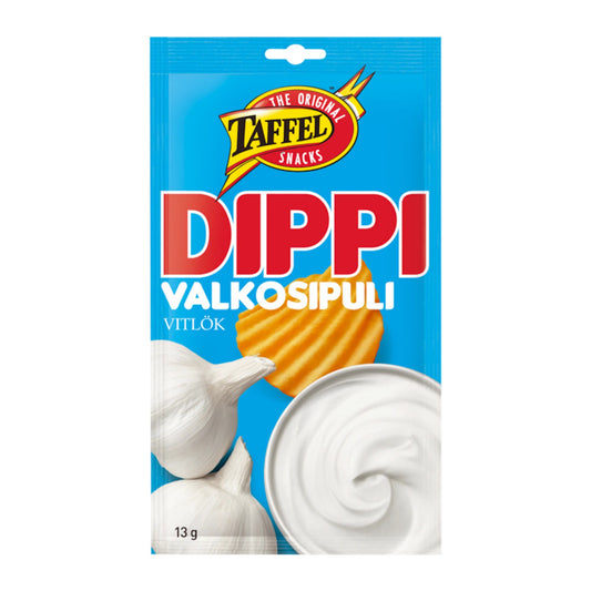 Taffel Garlic Dip Snacks Box 13g – product photo