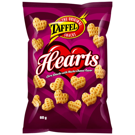 Taffel Hearts Corn Chips 60g – product photo