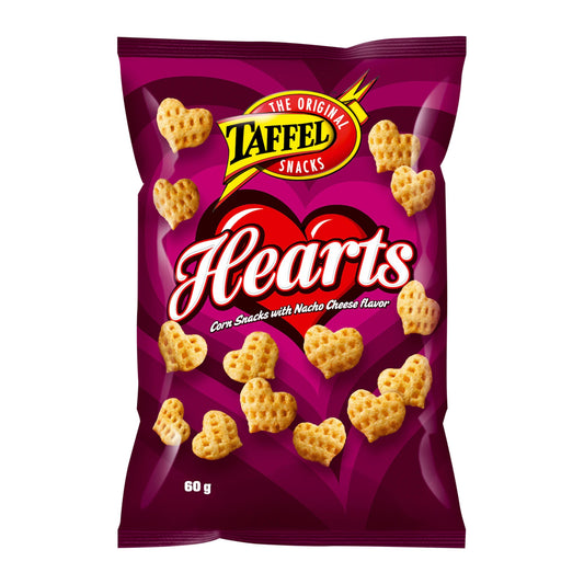 Taffel Hearts Corn Chips 60g – product photo
