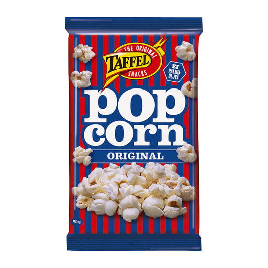Taffel Popcorn Original Salted Microwave 90g Pack – product photo