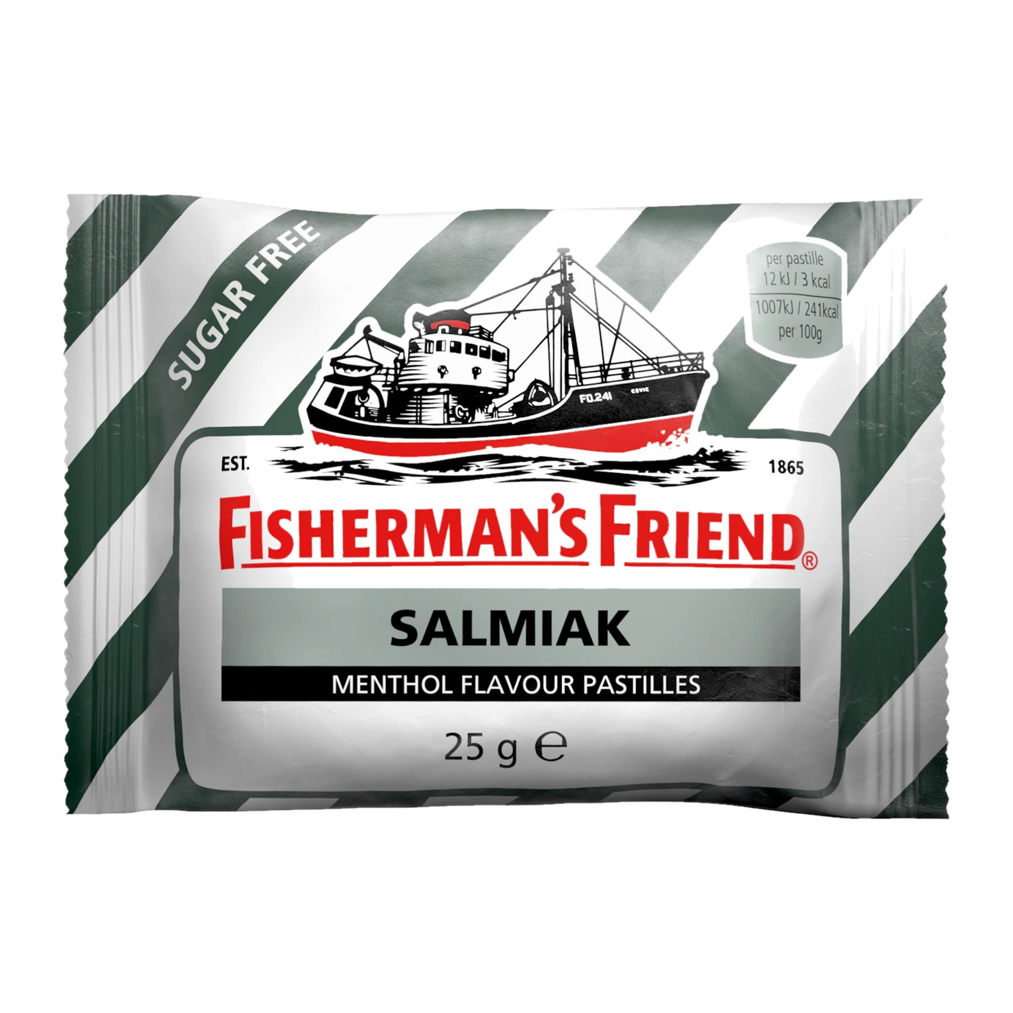 Fisherman's Friend Sugar-Free Salmiak Pastilles 25g – product photo