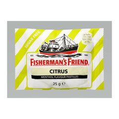 Fisherman's Friend Sugar-Free Citrus Pastilles 25g Pack – product photo