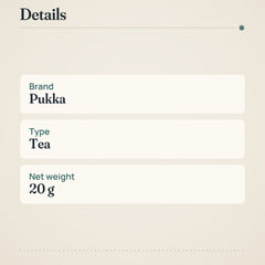 Pukka Night Time Organic Herbal Tea – product details