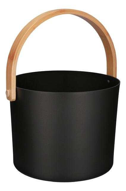 House sauna bucket 5L aluminum-bamboo SA2202B-1 | Soposopo