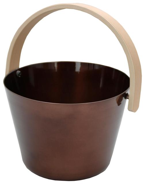 Saunia sauna bucket 5L. cognac color | Soposopo