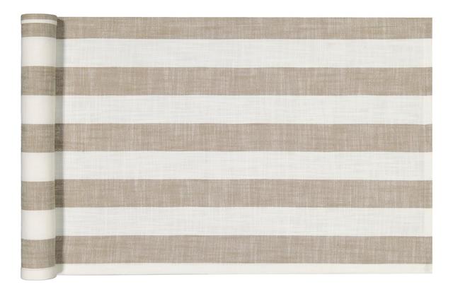 House bench towel Stripe beige | Soposopo