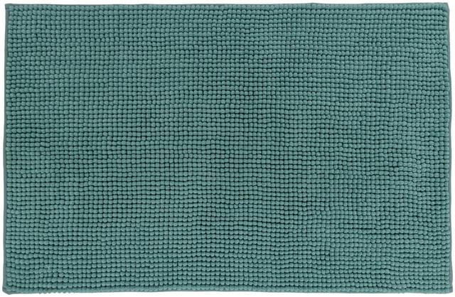 House bathroom mat Chenille 50x80 cm green | Soposopo