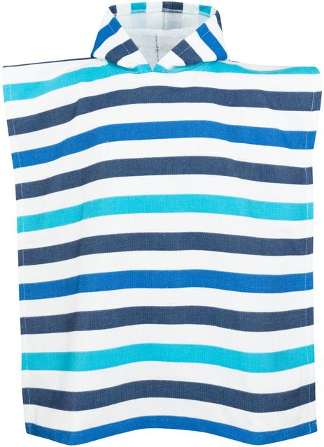 Ciraf children's poncho stripe 65x60 cm. blue | Soposopo