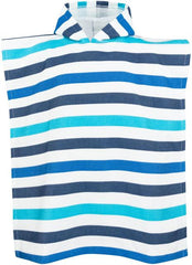 Ciraf children's poncho stripe 65x60 cm. blue | Soposopo