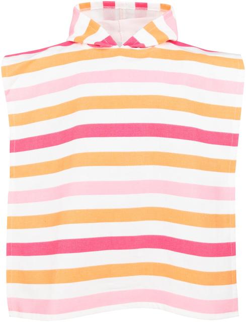 Ciraf children's poncho stripe 65x60 cm. red