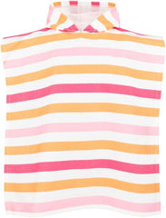 Ciraf children's poncho stripe 65x60 cm. red