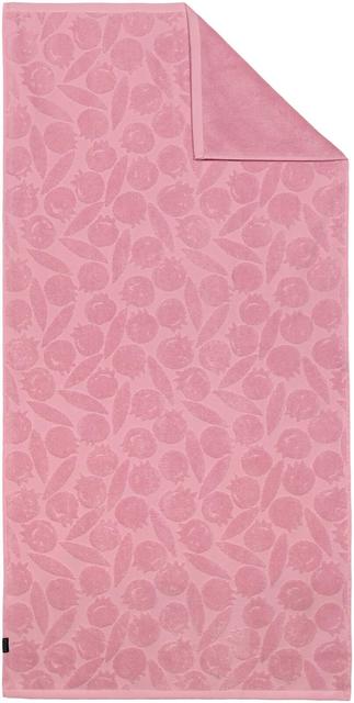 RATIA bath towel Forest Berry 70x140 cm pink | Soposopo