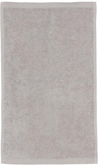 House guest towel Minea 30x50 cm light gray | Soposopo