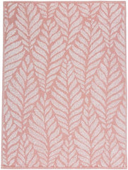 House hand towel Leaf 50x70 cm. pink