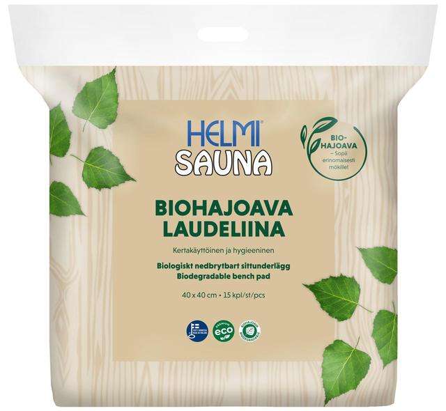 Helmi Sauna biodegradable bench towel 15 pcs | Soposopo