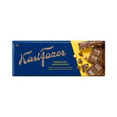 Fazer Whole Hazelnuts in Milk Chocolate 200g Bar - Soposopo