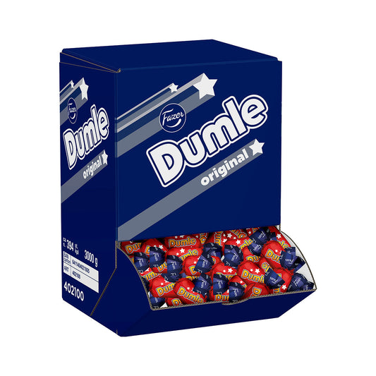 Fazer Dumle Original Caramel Bulk 3kg Box - Soposopo