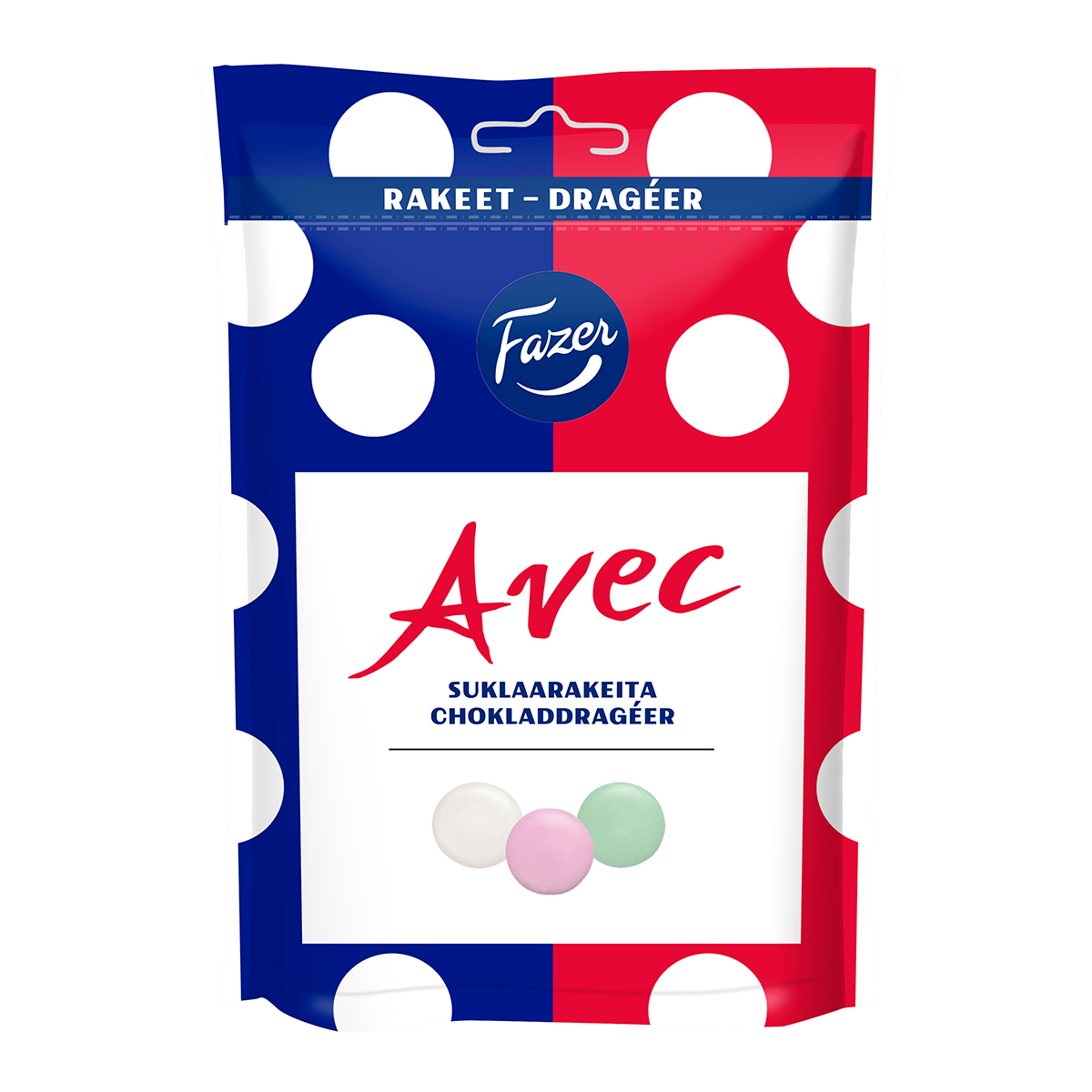 Fazer Avec Original Pastilles 175g - Classic Chocolate Sweets - Soposopo