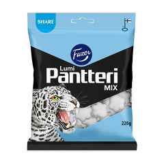 Fazer Pantteri Lumi Salty-Sweet Licorice 220g Pack - Soposopo